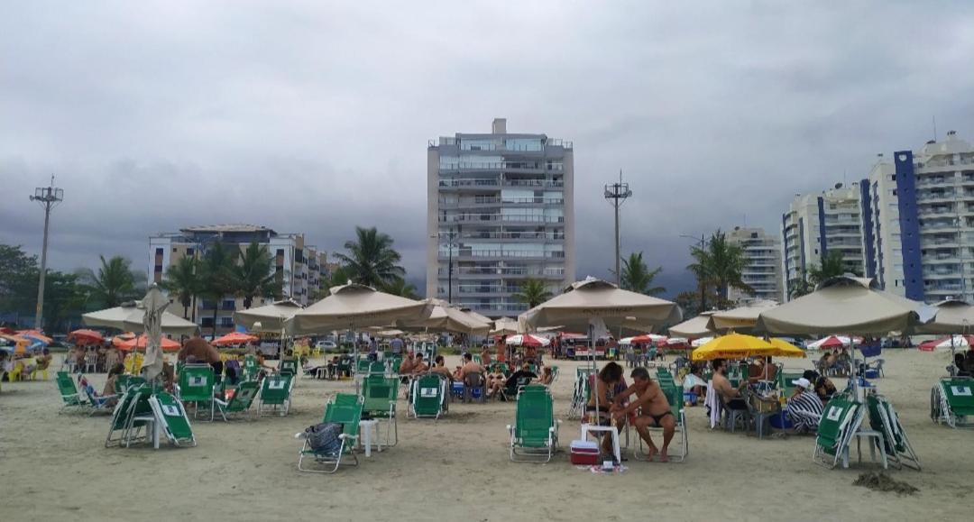 Apartamento Praia Bertioga Frente Mar Apartamento Exterior foto