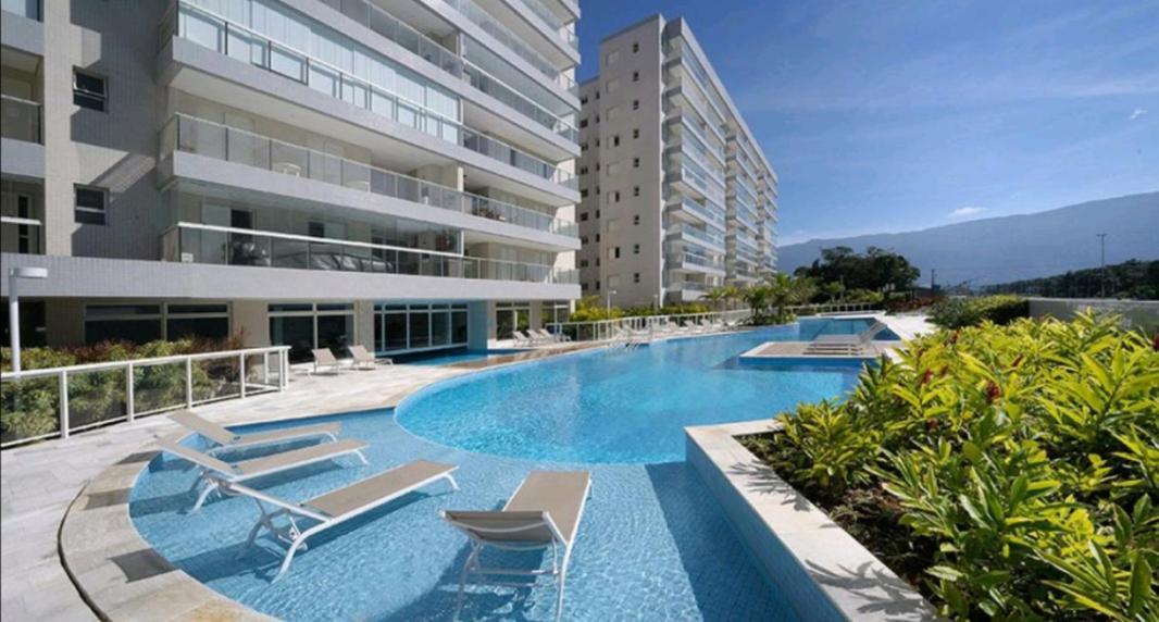Apartamento Praia Bertioga Frente Mar Apartamento Exterior foto