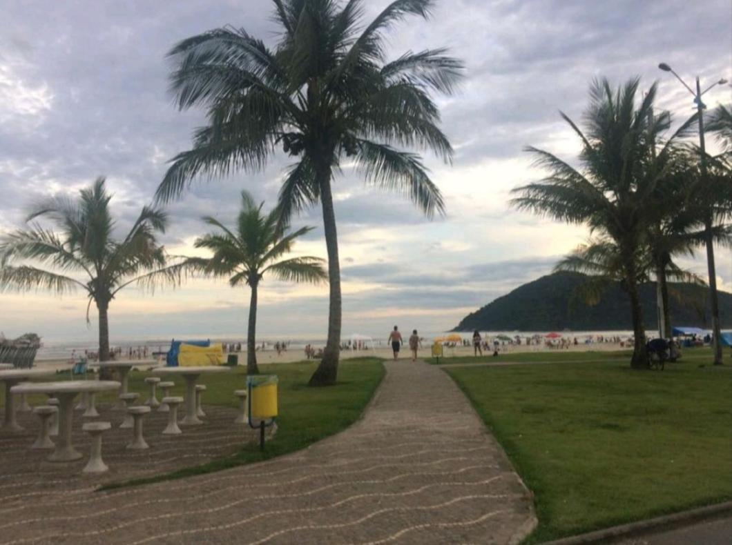Apartamento Praia Bertioga Frente Mar Apartamento Exterior foto
